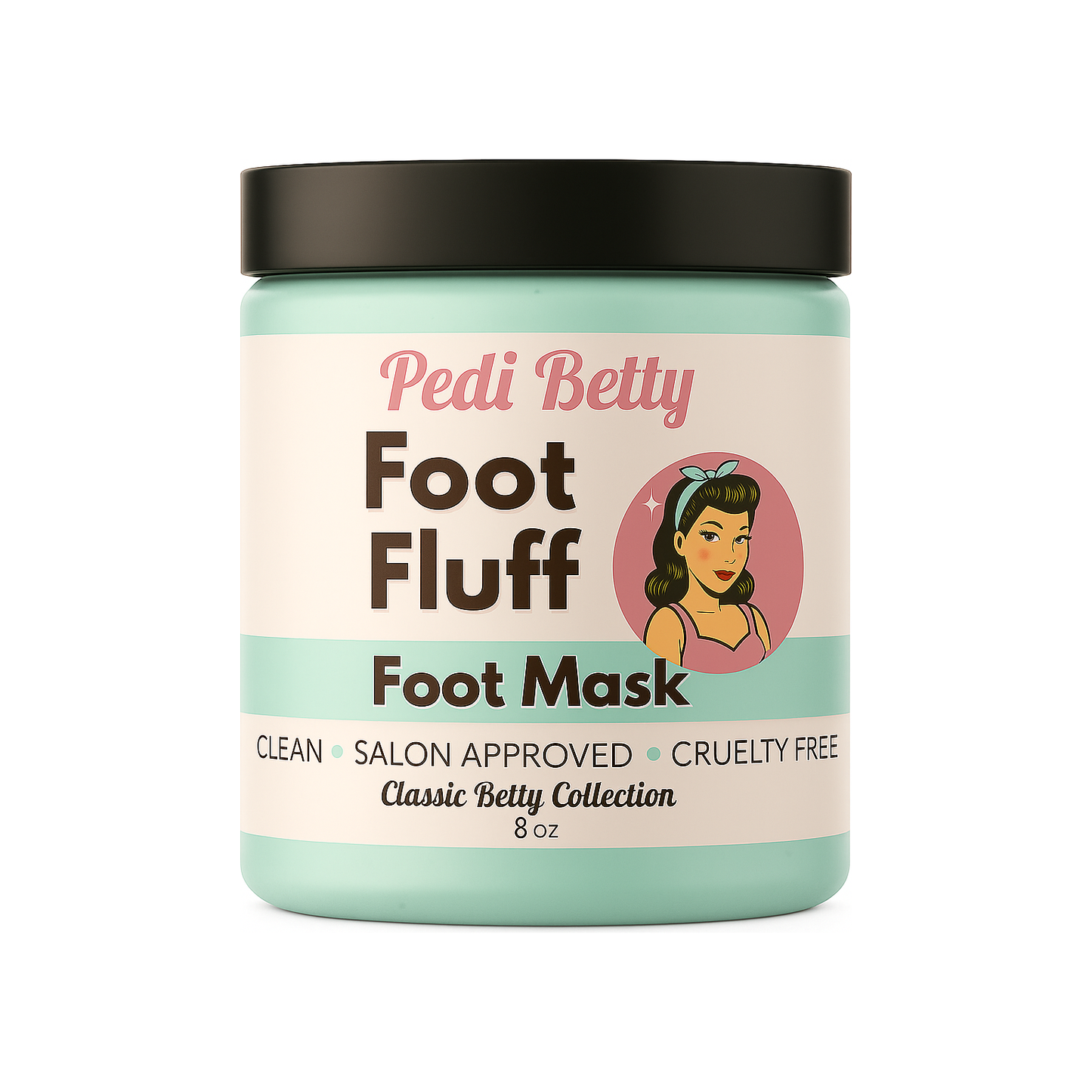 Foot Fluff Hydrating Foot Mask 8 oz