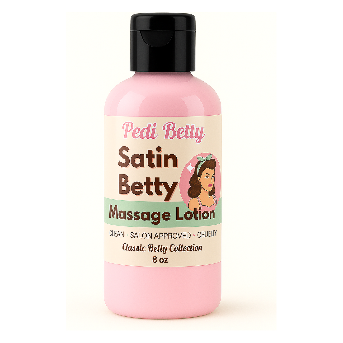 Satin Betty Massage Lotion 12 Pack Retail Bundle