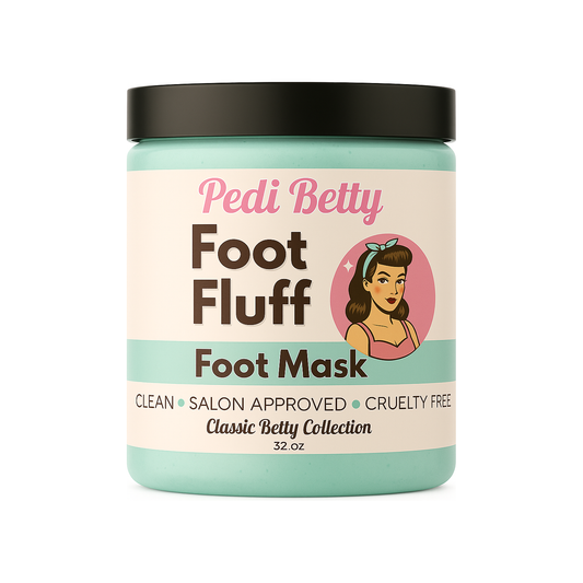 Foot Fluff Hydrating Mask 32 oz Backbar