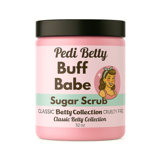 Buff Babe Whipped Sugar Scrub 32 oz Backbar