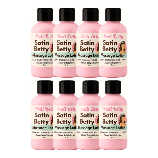 Satin Betty Massage Lotion 12 Pack Retail Bundle