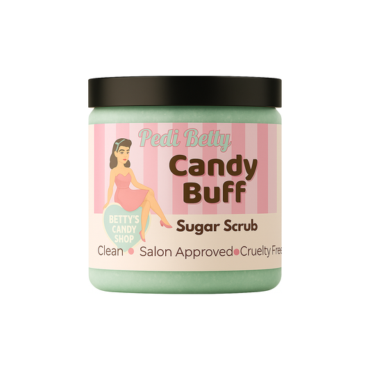 Candy Buff Foot Scrub 8 oz