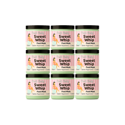 Sweet Whip Foot Mask 12 Pack Retail Bundle